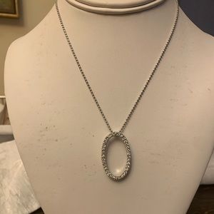 Cubic zirconia necklace